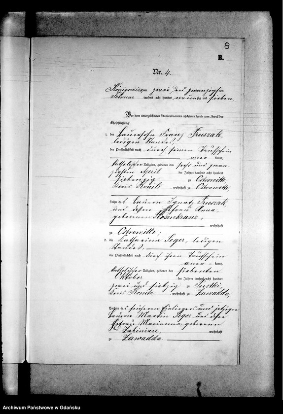 image.from.unit.number "Księga małżeństw"