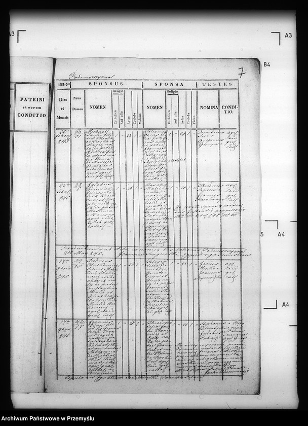 image.from.unit.number "[Kopie ksiąg metrykalnych parafii Podemszczyzna z filiami Chotylub, Krzywa (dekanat Cieszanów)]"
