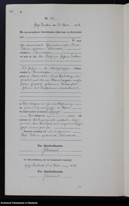 image.from.unit.number "Sterbe-Neben-Register Nr 1 - 36 [ Księga zgonów - wtóropis ]"