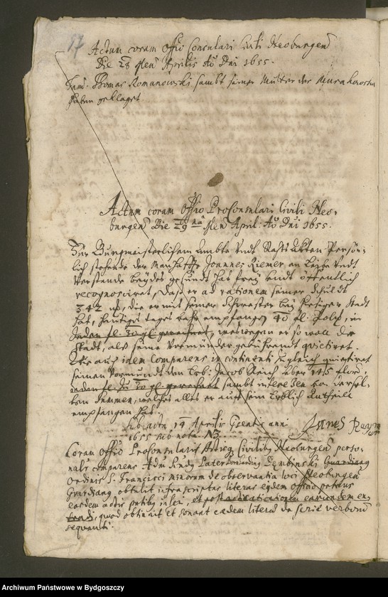 image.from.unit.number "Protocol Actorum Consul. Civitatis Neoburgensis"