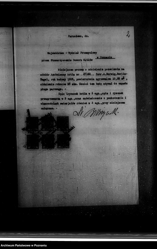 Obraz 6 z jednostki "Majątek Paruszewo powiat wrzesiński własność Dr Błociszewskiego nr woj. kotła 6362"