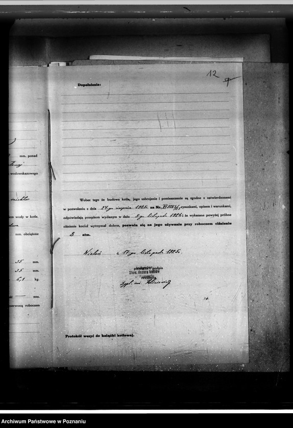 Obraz 20 z jednostki "Stolarnia w Wieleniu pow. czarnkowski, R. Dzikowski i W. Maciejewski nr woj. 5841"