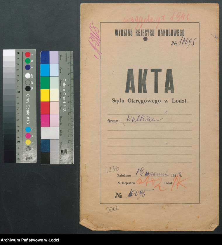 Obraz 2 z jednostki ""Wulkan"- Zygmunt Wiessner i S-ka- fabryka farb i lakierów"