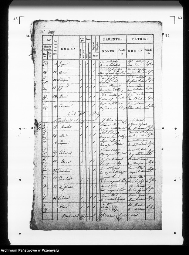 Obraz 12 z jednostki "[Kopie ksiąg metrykalnych parafii Kołodruby z filiami Lipice, Powerchów (dekanat Komarno)]"