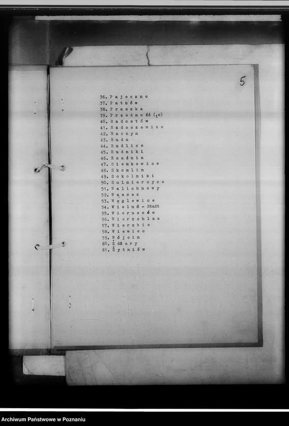 image.from.unit.number "Einziehungsprotokolle [ksiąg kościelnych] Kreis Welun [powiat wieluński, województwo łódzkie]"