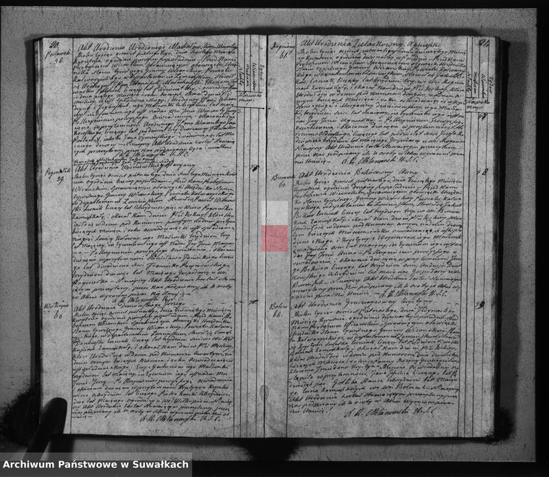 image.from.unit.number "Akta urodzonych gminy wiżayńskiey powiatu kalwaryskiego w departamencie łomżyńskim od dnia 1-go miesiąca stycznia 1815 roku do dnia ostatniego miesiąca grudnia tegoż roku"