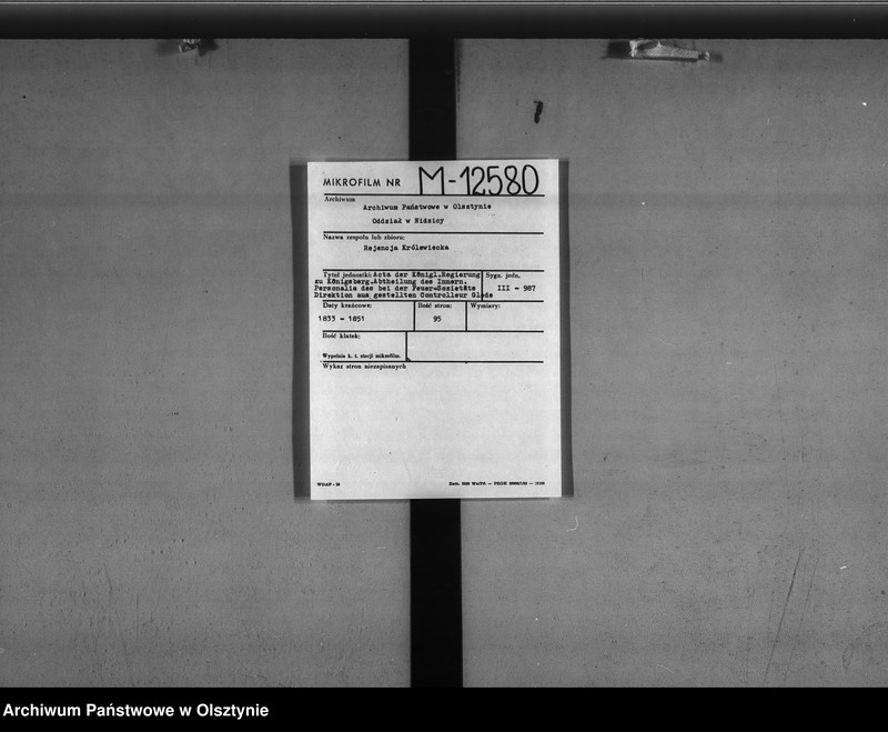 image.from.unit.number "Abtheilung des Innern. Personalia des bei der Feuer-Sozietäts Direktion aus gestellten Controlleur Glede [August]"