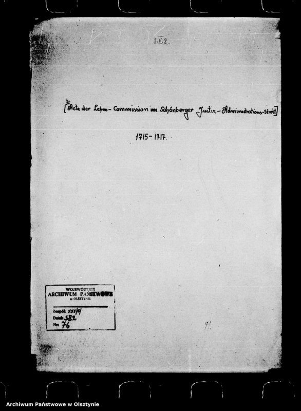 image.from.unit.number "Acta der Lehns-Commission im Schönberger Justitz-Administrations-Streit"