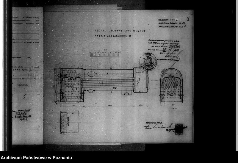 image.from.unit.number "Majętność ziemska w Chociczy Małej powiat wrzesiński własność L. Dembińskiego nr woj. kotła 6388"