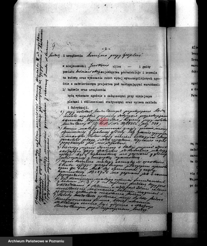 Obraz 13 z jednostki "Budowa gorzelni w maj. Jurkowo, pow. kościański, własność Kajetan Morawski"