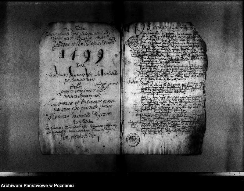 Obraz 8 z jednostki "Resignationes ,inscriptiones, relationes, decreta [protocollon]"