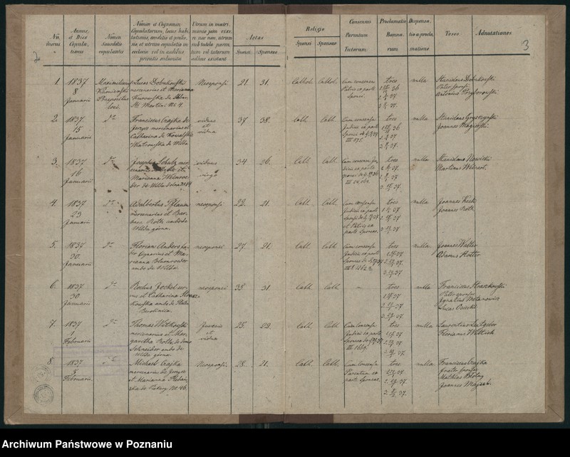 Obraz 4 z jednostki "Księga małżeństw"