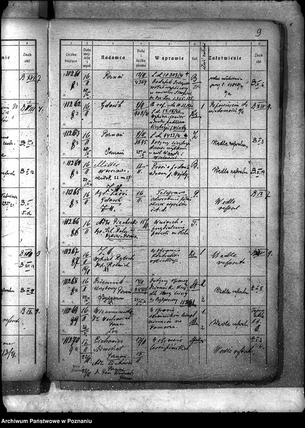 Obraz 13 z jednostki "Dziennik podawczy"