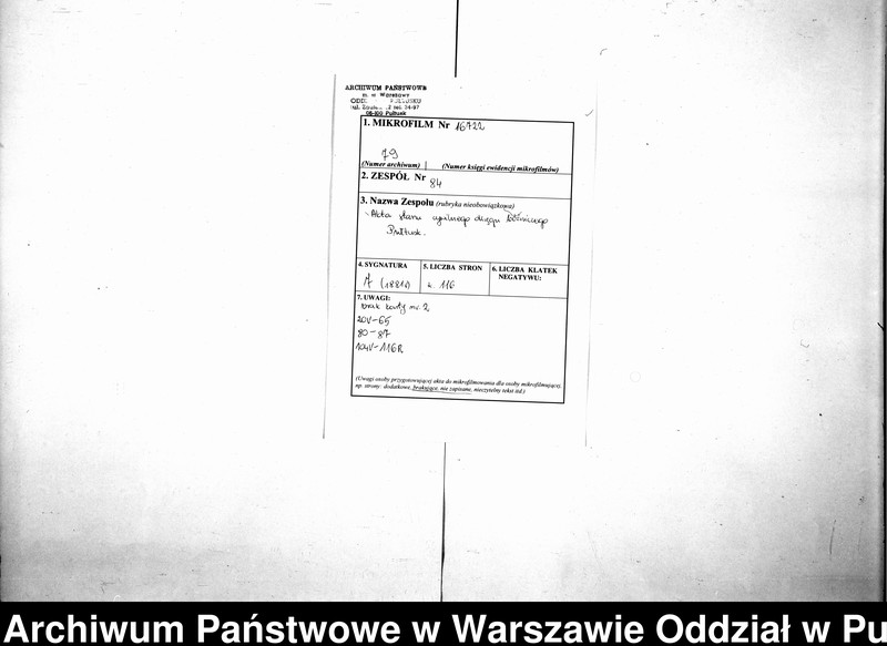 image.from.unit.number "Akta urodzeń, małżeństw i zgonów"
