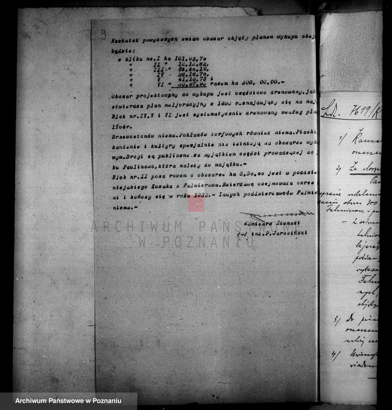 Obraz 13 z jednostki "Majątek Falmierowo powiatu wyrzyskiego przymusowy wykup Hans Ramm"