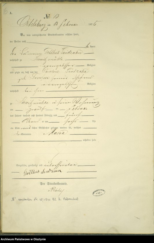 image.from.unit.number "Haupt-Geburts-Register Nr 1 - 82"