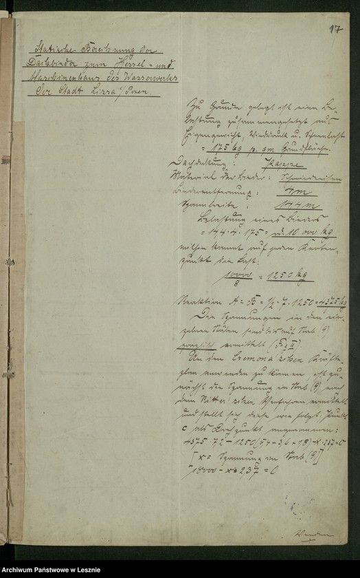 image.from.unit.number "[Wodociągi Miejskie /plany z 1898 r., księga rewizji kotła zainstalowanego w 1900 r./]"