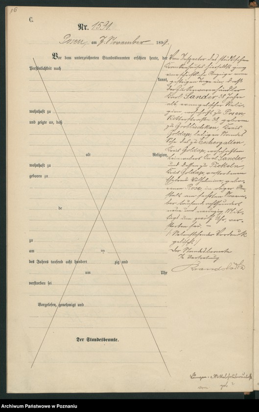 Obraz 19 z jednostki "Księga zgonów t. IV"