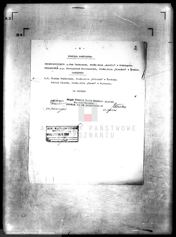 Obraz 6 z jednostki "/Związek Właścicieli Teatrów Świetlnych/"