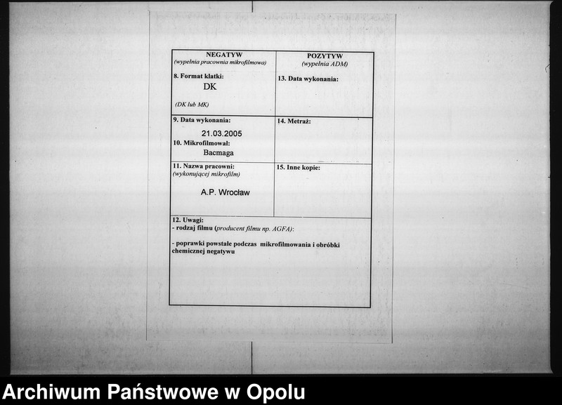 Obraz 3 z jednostki "Acta des Magistrats zu Oppeln von Einsendung der monathl[ichen] Nachweisnung der Tuch Fabrication Vol. I de anno 1812"
