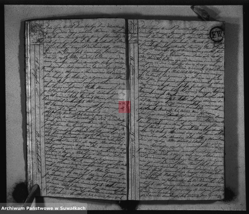 Obraz 7 z jednostki "Akta Urzędnika Stanu Cywilnego Urodzonych w Gminie Jeleniewskiey, od Dnia 1-go Miesiąca Stycznia 1819 do ostatniego Grudnia tegoż Roku."