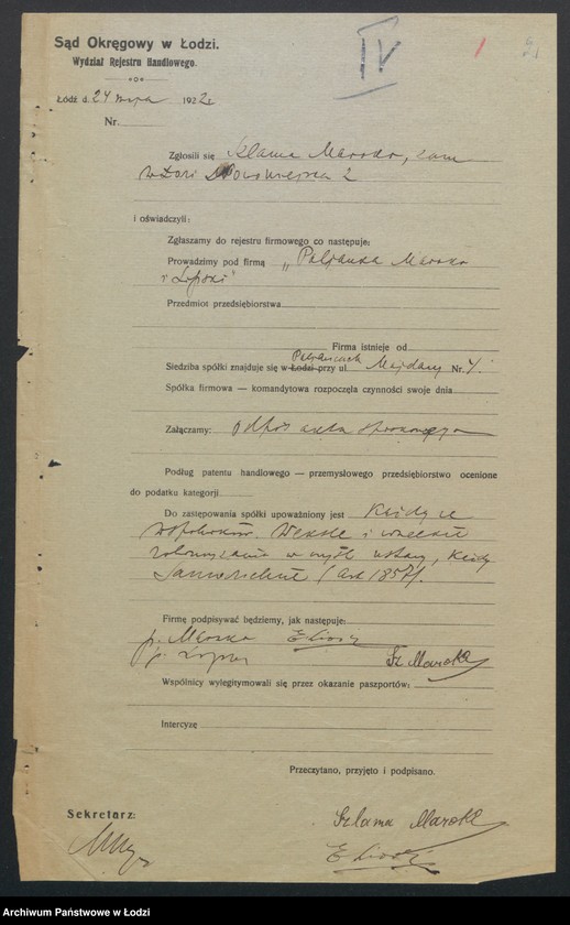 Obraz 4 z jednostki "Firma "Pabjanka" Maroko i Lipski - prowadzenie farbiarni i wykańczalni"