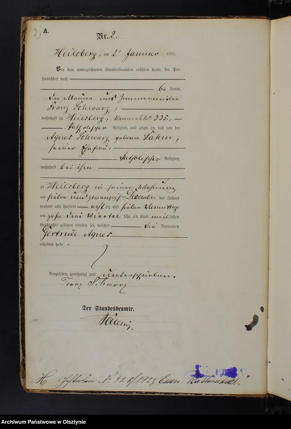 image.from.unit.number "Geburts-Haupt-Register Nr 1 - 175"