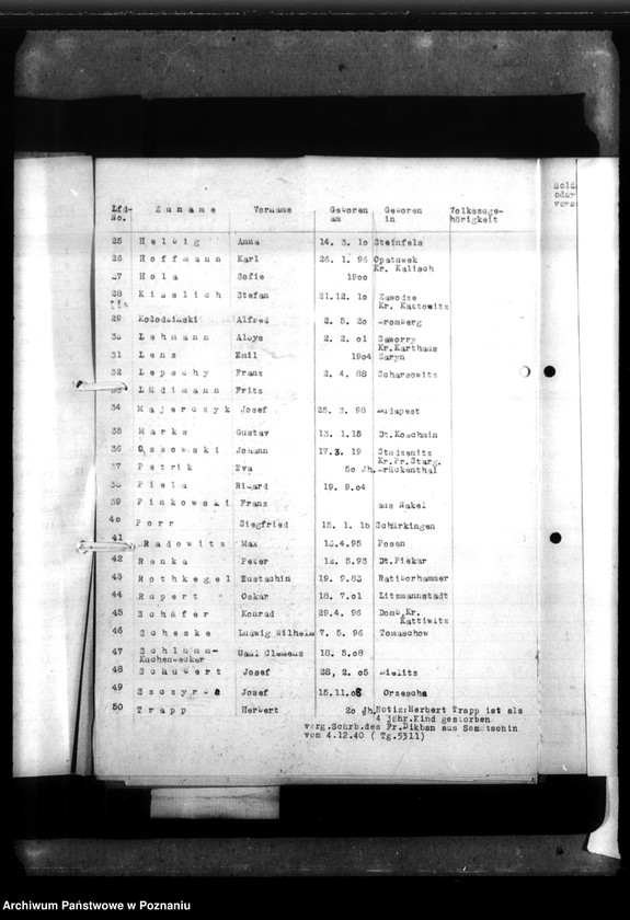 Obraz 12 z jednostki "Vermisstenmeldungen von Roten Krenz - Berlin - Listen und Schriftvechsel"