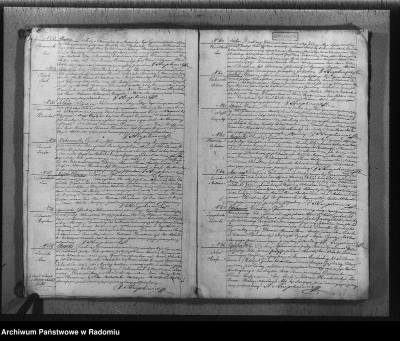 image.from.unit.number "Duplikat akt urodzonych, zaślubionych i zmarłych z parafii Głowaczów w roku 1855"