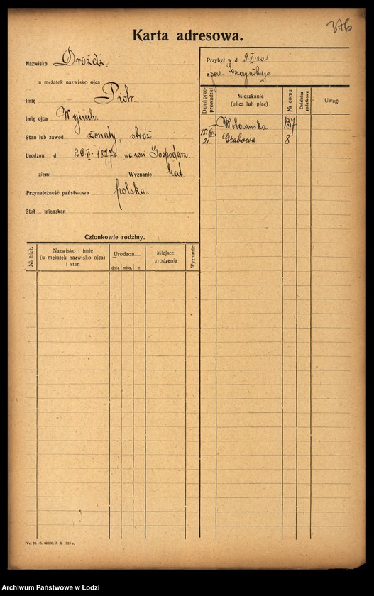 image.from.unit.number "[Spis ludności Łodzi] Drelichowski - Droszcz"