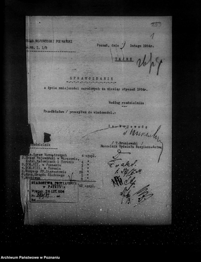 Obraz 5 z jednostki "Sprawozdania z życia mniejszości narodowych za miesiące styczeń-marzec 1934 r."