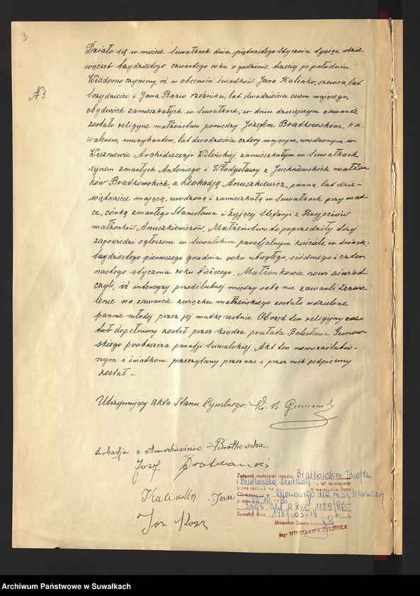 image.from.unit.number "Akty małżeństwa 1934"