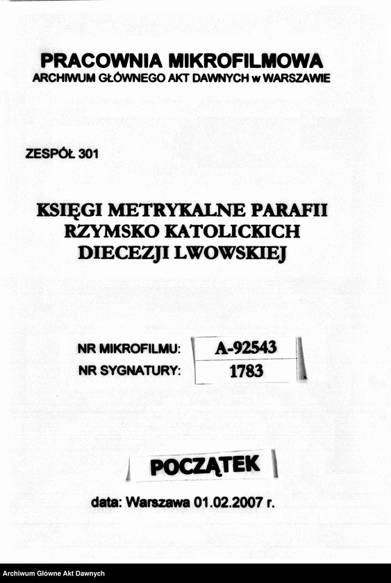 image.from.unit.number "Parafia: Obroszyn. Dekanat: Szczerzec. Kopie z ksiąg metrykalnych ur., śl., zg. dla wsi Obroszyn, Bartatów, Stawczany."
