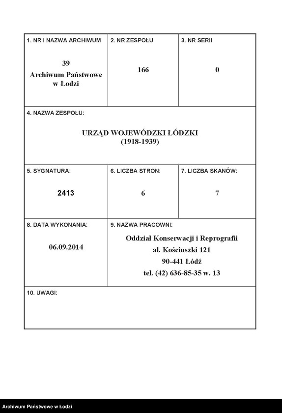 Obraz 1 z jednostki "[Składy osobowe zarządów różnych stowarzyszeń pow. Radomsko]"