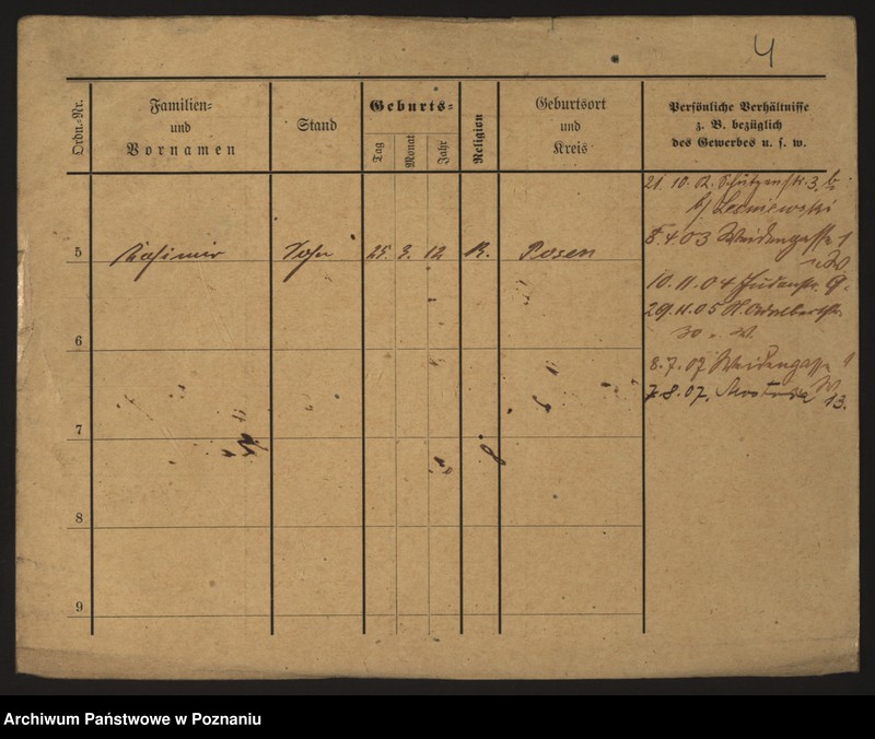 Obraz 12 z jednostki "Skrzypkowiak - Skórnik"