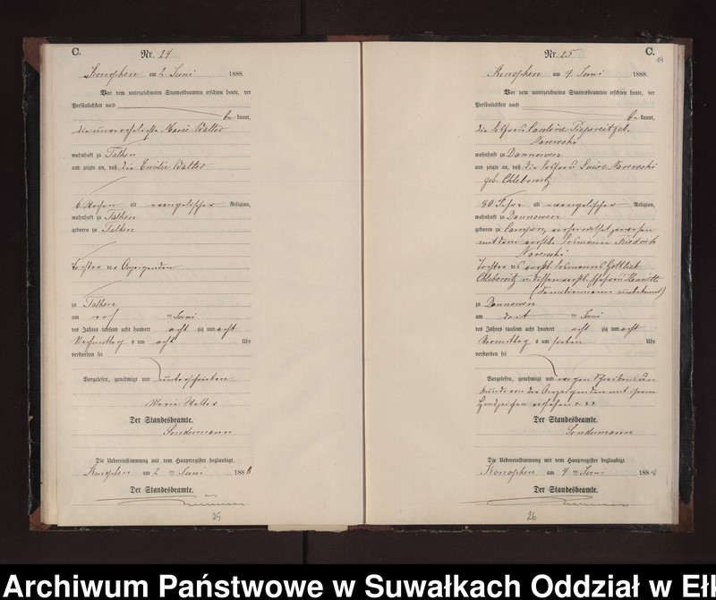 image.from.unit.number "Sterbe-Neben-Register des Preussischen Standes-Amtes Gr. Konopken Kreis Loetzen"