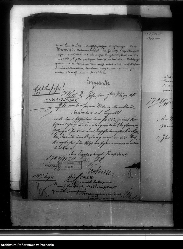 Obraz 8 z jednostki "Bildung der Draenage Genossenschaft Hochdorf Kreises Jarotschin /Wysogotówek/"