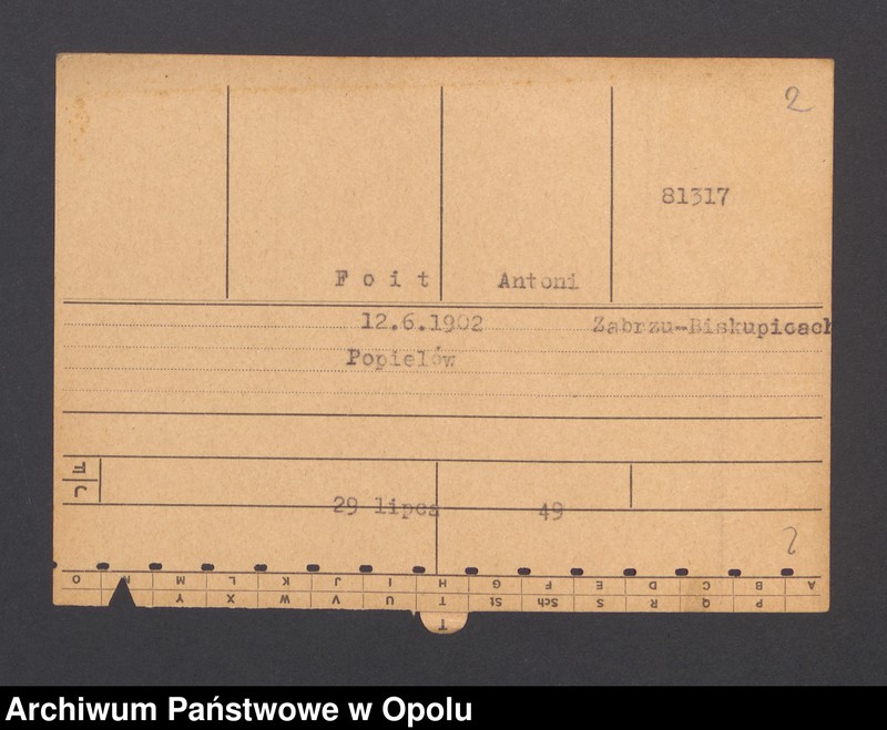 Obraz 4 z jednostki "[Poloczek Helene, ur. 25.06.1918 Bienendorf]"