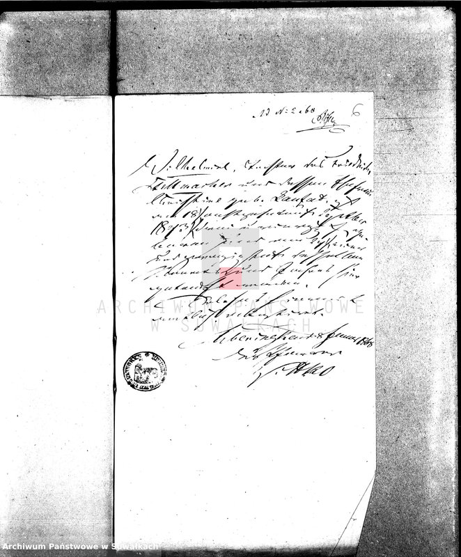 image.from.unit.number "Anexy U.S.C. Suwałki 1868 rok wyznania ewangelicko-augsburskie"