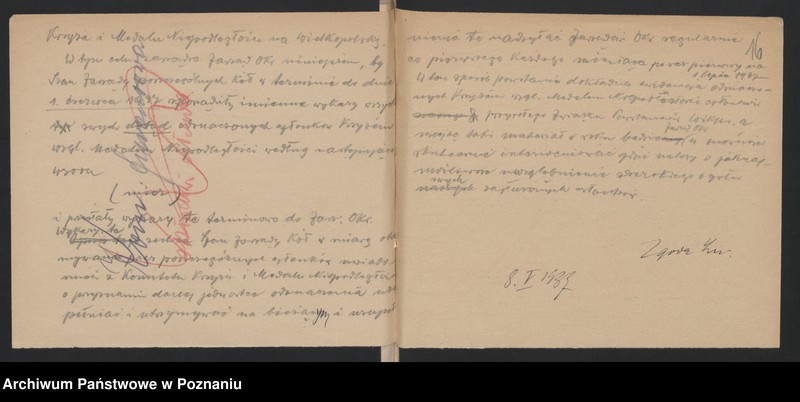 Obraz 18 z jednostki "Sprawy odznaczeń."