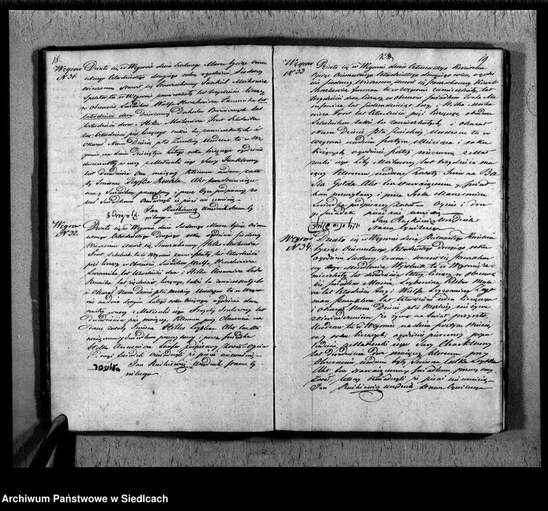 Obraz 12 z jednostki "Akta urodzeń, małżeństw, zgonów"