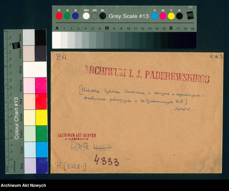 image.from.unit.number "Notatka Sylwina Strakacza z danymi o organizacjach i działaczach polonijnych w St. Zjednoczonych A.P."