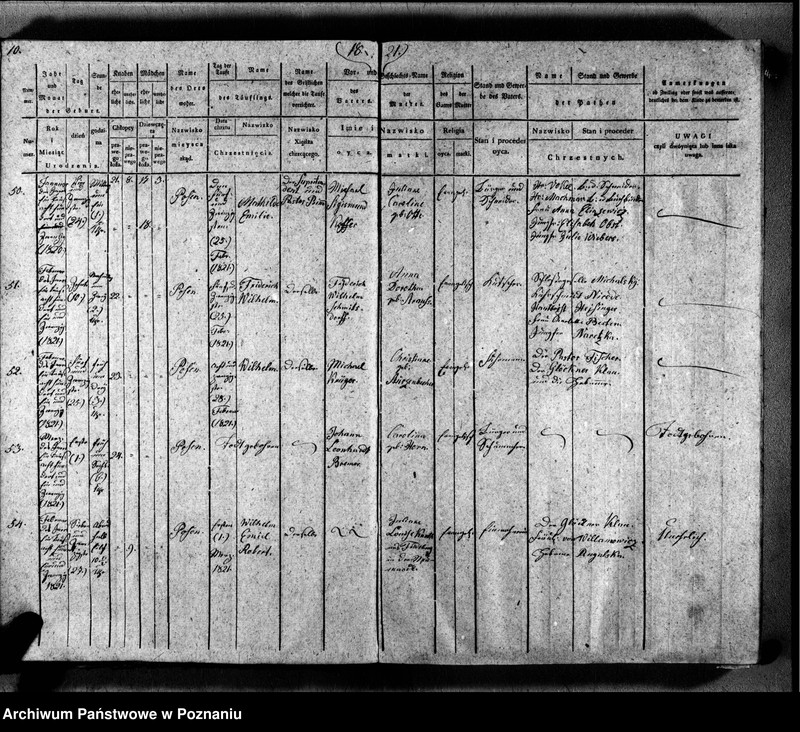 Obraz 13 z jednostki "Duplikat der Getauften, Getrauten, Verstorbenen"