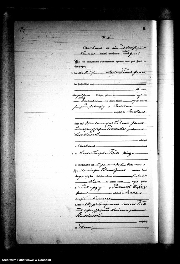 image.from.unit.number "Księga małżeństw"