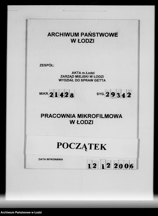Obraz 1 z jednostki "[Akta personalne pracowników]"