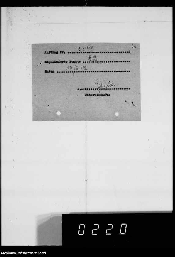 Obraz 10 z jednostki "Kürschnerei. [Zamówienia, rachunki i świadectwa dostaw]"