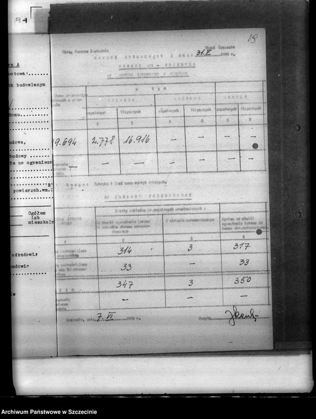 Obraz 13 z jednostki "Statystyka ludnościowa. Zatrudnienie i wartość produkcji zakładów z terenu miasta Szczecina"