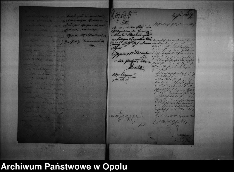 Obraz 8 z jednostki "Acta der Polizei - Verwaltung zu Oppeln betreffend gewerbl[iche] Anlage die Gasanstalt Vol. I"