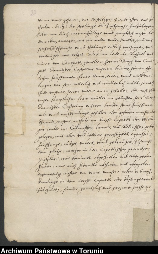 image.from.unit.number "Jerzy Konopacki II, kasztelan gdański i starosta świecki-podział majątku między braćmi Jerzym, Rafałem, Łukaszem"