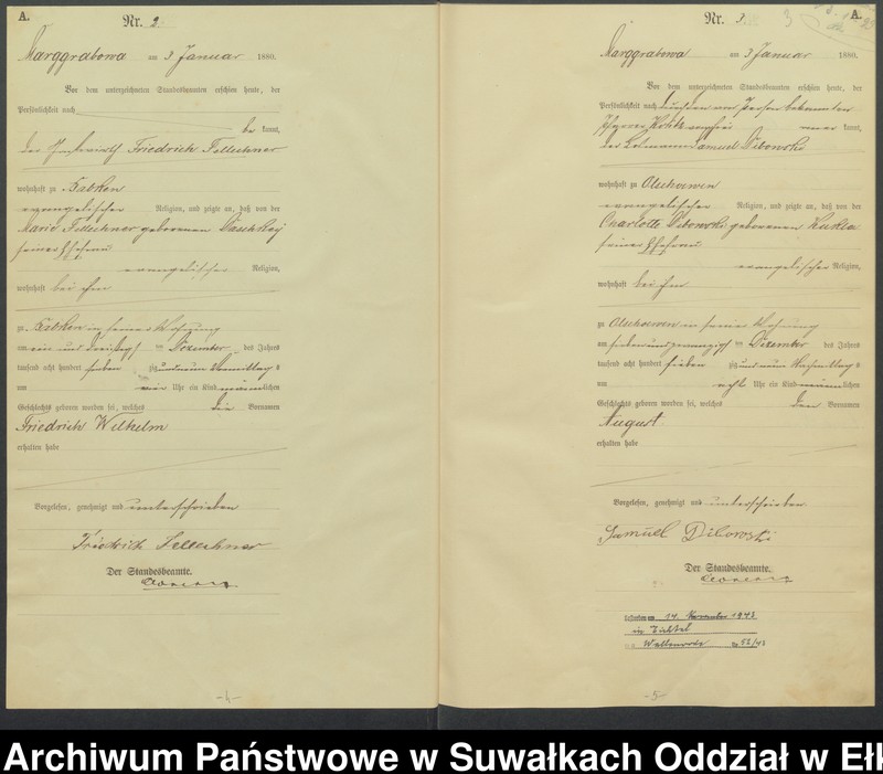 image.from.unit.number "Geburts-Haupt-Register des Königlich Preussischen Standes-Amtes Landgemeinde Marggrabowa Kreis Oletzko"